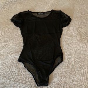 Evil twin sheer mesh body suit
